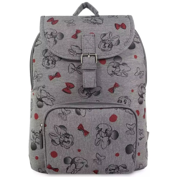 Disney Parks Minnie Red Dots and Bows Backpack